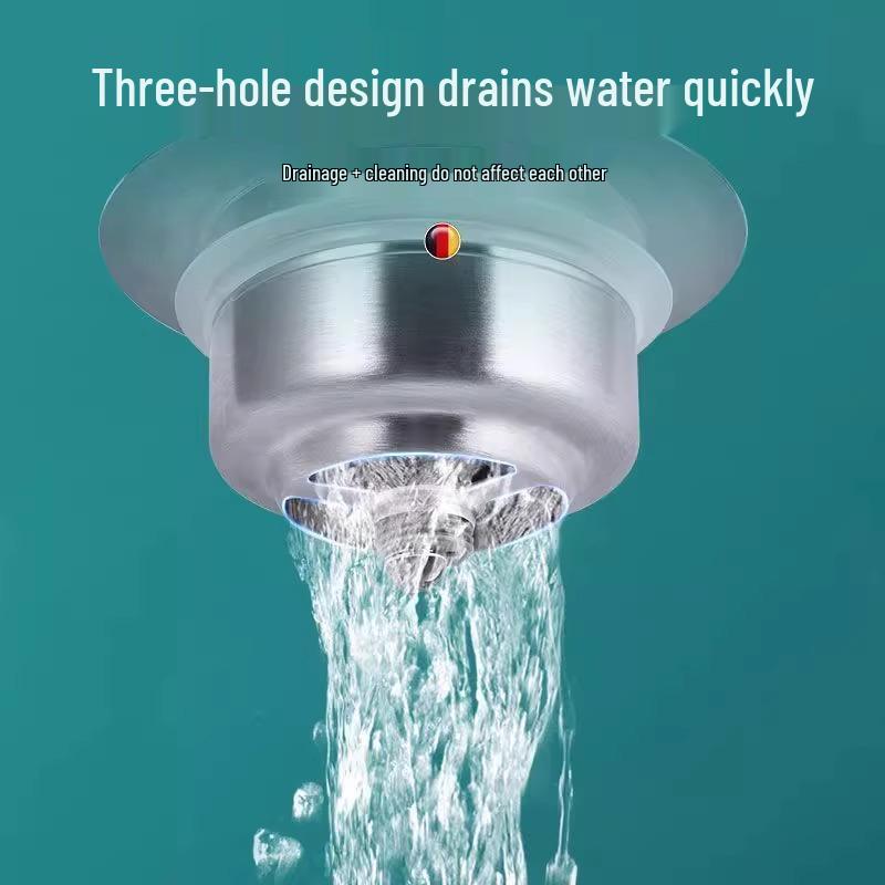 Набор из 2 заглушек для воды в кухонную раковину - Всплывающие сердцевины против запаха