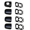 8Pcs Abs Door Handle End Cap Cover For Peugeot 307 For Citroen C2 C3 Door Handle