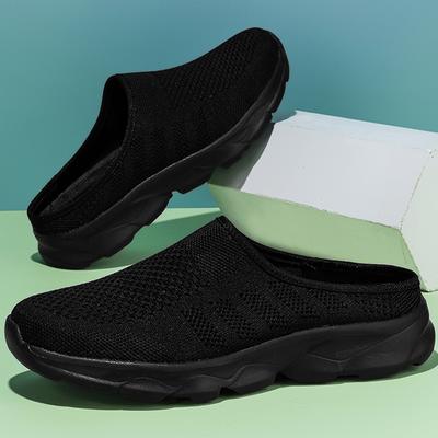 Летняя женская повседневная спортивная обувь 35–42 лет, дышащие модные женские полутапочки большого размера, сандалии