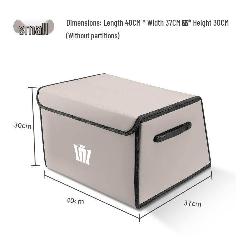 Toyota Crown Land Cruiser Trunk Organizer: Foldable Car Storage Box