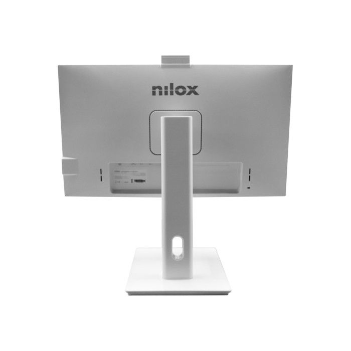 Nilox Monitor 27" Full HD 120Hz IPS 4ms Webcam Integrata Regolabile Bianco