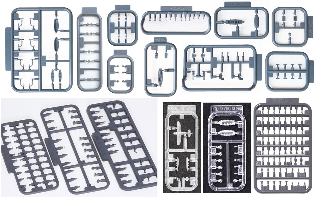 Fujimi Model 1/700 Специальная серия № 002 EX-1 Японский линкор «Конго» (1944/Операция Сё-Ити-Го) Special-002 EX-1