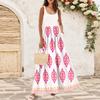 Women's Flowing Dresses Women's Summer Dresses Casual  Long Dresses Cute Floral Long Dresses