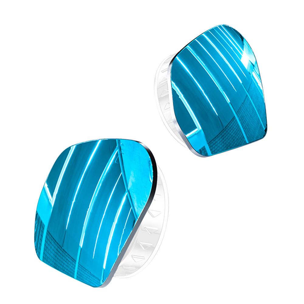 2 шт. Автомобильное зеркало заднего вида для слепых зон, регулируемое на 360 градусов, безрамное зеркало HD, широкоугольные вспомогательные зеркала заднего вида