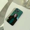 Чехол для телефона с изображением актрисы Сэди Синк Для iPhone 17,16,15,14,13,12,11 Pro Max,16Plus,XS Мягкий черный чехол