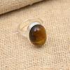 Tiger Eye Gemstone Handmade Solid 925 Sterling Silver Ring Jewelry