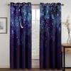 Cosmic Galaxy Printing Star Curtain Living Room Bedroom Curtain Home Decoration Curtain Adult Children's