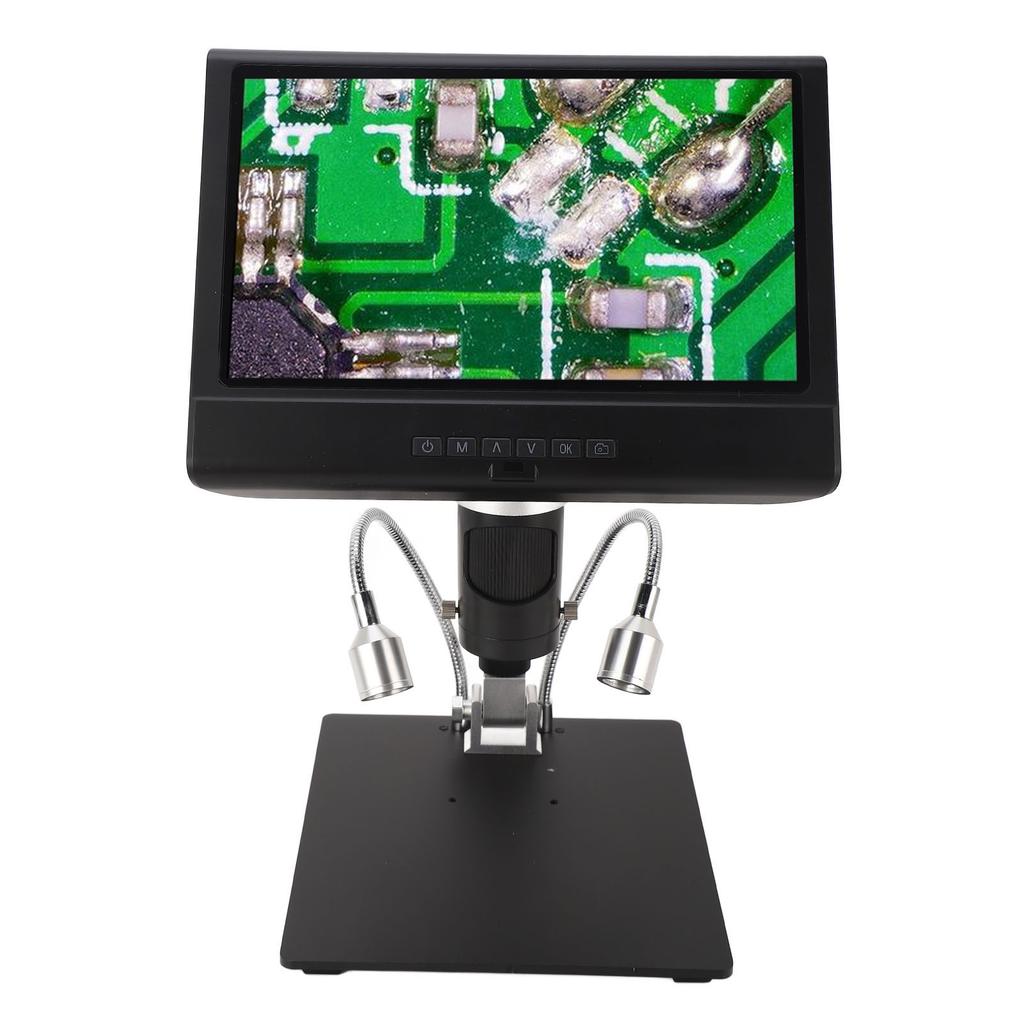 ЖК-цифровой микроскоп 10 дюймов 1080P регулируемый для промышленного SMD SMT ремонта электроники пайки