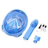 Детская мультяшная анфасовая маска для подводного плавания. Детское силиконовое зеркало для дайвинга. Противотуманное съемное сухое подводное плавание. Полнолицевая маска. Набор масок для подводного плавания.