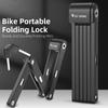 Bike Foldable Lock AntiTheft Electric Bike ChainLock Bicycle Padlock Bicycle Motorcycle Safety Lock