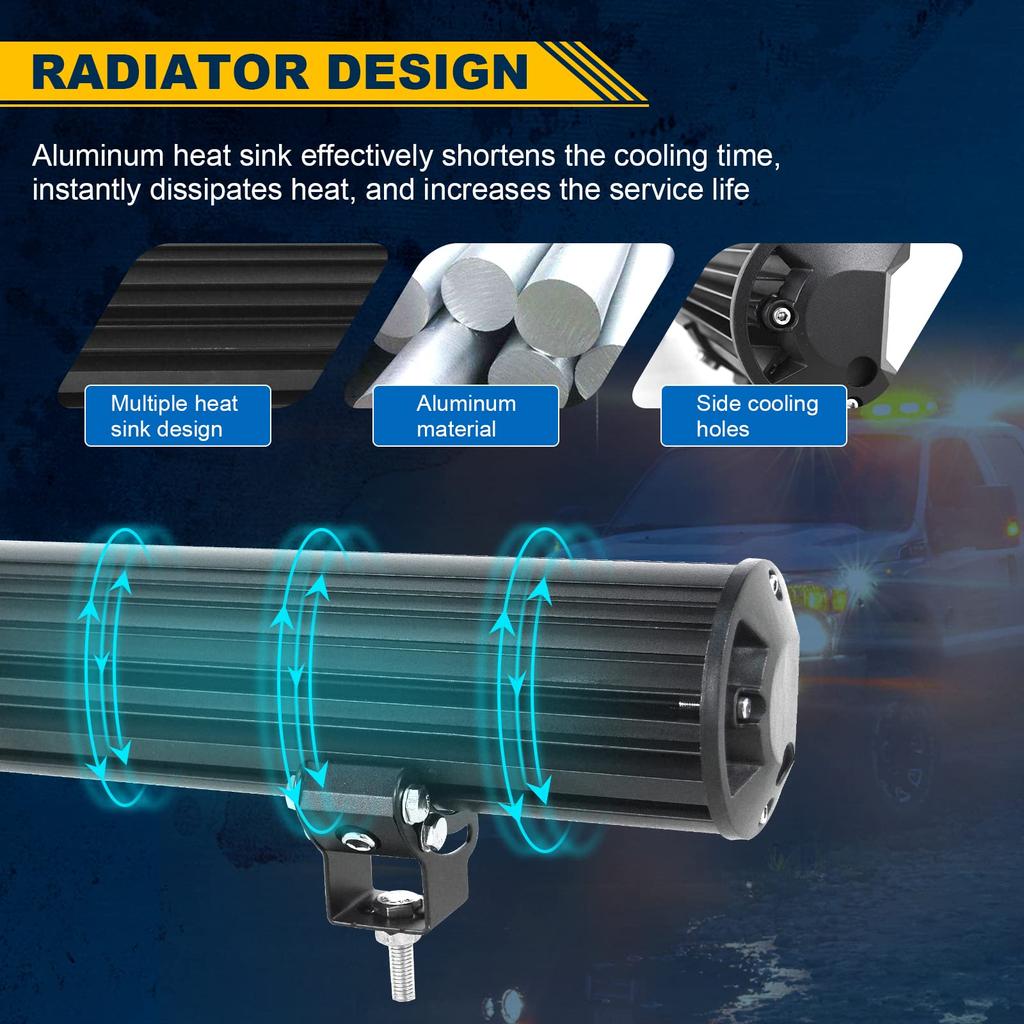 Willpower Светодиодная панель 34" 468 Вт, светодиодный рабочий светильник, совместимый с 12 В 24 В 6000 К белым светодиодным рабочим светильником IP67, высокая яркость, широкий и узкий угол