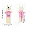 Simple Plush Rabbit Pencil Bag Cartoon Stationery Storage Box Fashion Student Pencil Case  School