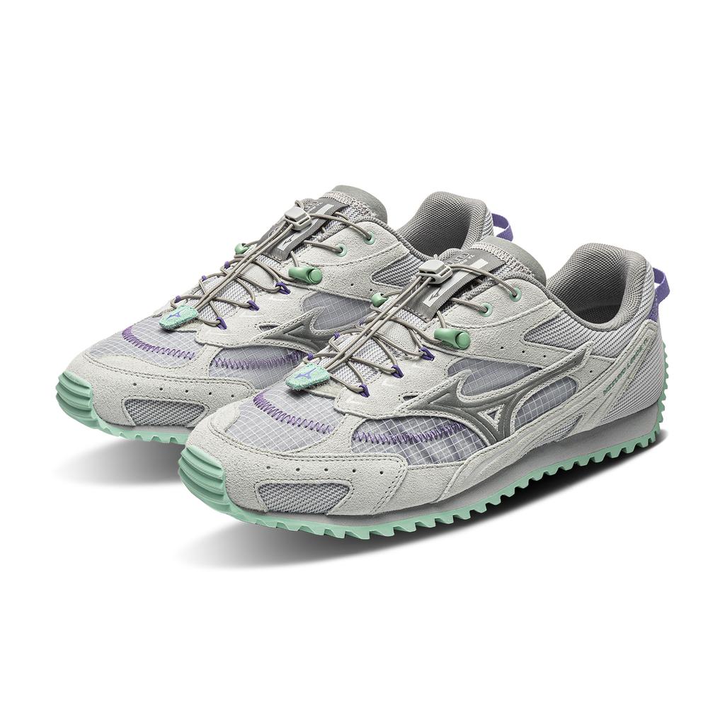 Mizuno Низкие повседневные кроссовки унисекс светло-фиолетово-серые D1GH263202