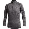 Nike Женская футболка Element Sphere с молнией 1/2, воротником-стойкой, длинным рукавом и рукавами реглан, топ 686964-010