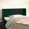 Headboard with Ears Dark Green 103 x 16 x 78 88 cm Velvet