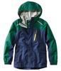 LL Bean Trail Model Rain Color Big 1000112290 Детская куртка, Блок, Детская, XL, 18, Ночь/Изумрудная ель, Многоцветный,