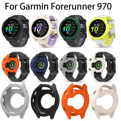 Силиконовый защитный чехол-накладка для Garmin Forerunner 570 47 мм 42 мм Forerunner 970 Чехол Защита экрана Спортивные аксессуары