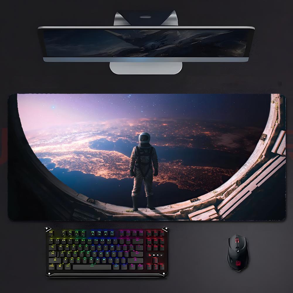 Iinterstellar Movie Scifi Mouse Pad Mousepad Large Gaming Lockedge Thickened Pc Table Desk Mat