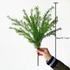 Large Artificial Rosemary Stems Fake Rosemary Branches Water Grass Greenery Plants Faux Plastic Shrubs for Home Office Garden