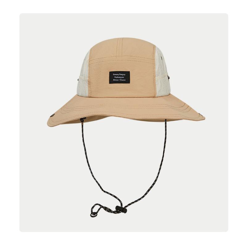 Color Matching Bucket Hat Sun Protection Sun Hat Men and Women Summer Hiking Camping Quick Drying Mountaineering Hat Travel Leisure Basin Hat