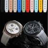 Силиконовый ремешок для Swatch X Omega Moonswatch Пряжка из нержавеющей стали 20 мм Изогнутый конец Мягкий Водонепроницаемый Запасной ремешок для часов Женский Мужской