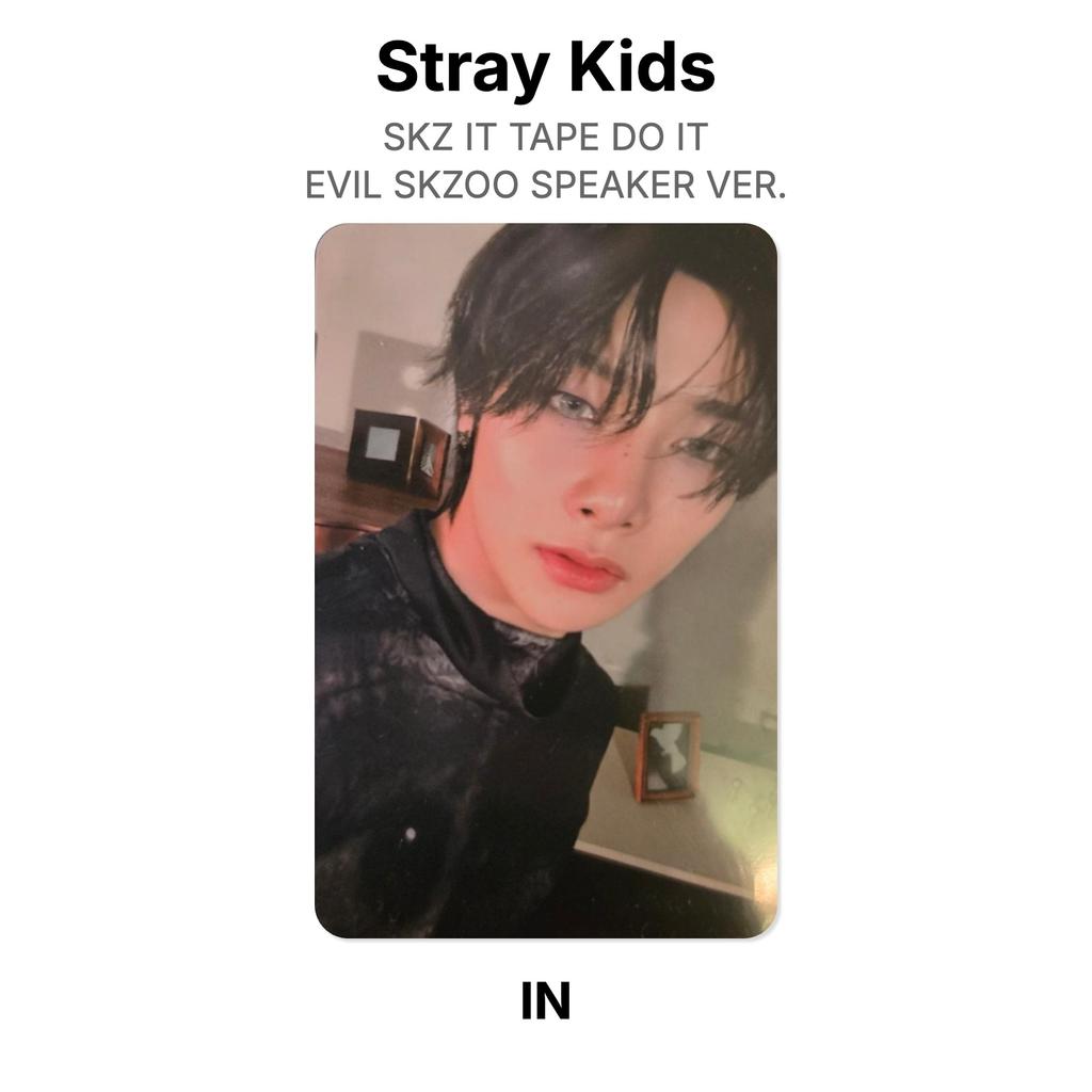 Stray Kids SKZ IT TAPE СДЕЛАЙ ЭТО ЗЛОДЕЙСКИ SKZOO ДИНАМИК ВЕР. Официальная фотокарта
