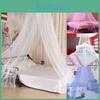 Элегантный белый балдахин-сетка от комаров с нежной кружевной отделкой для романтического декора спальни