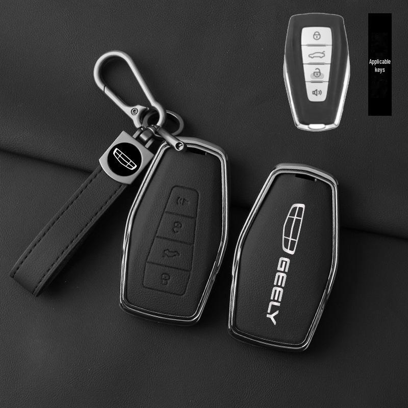 Чехол для автомобильного ключа Geely Emgrand для Xingrui, Boyue, Binrui, Icon, Xingyue L, Binyue, Galaxy L7/L6
