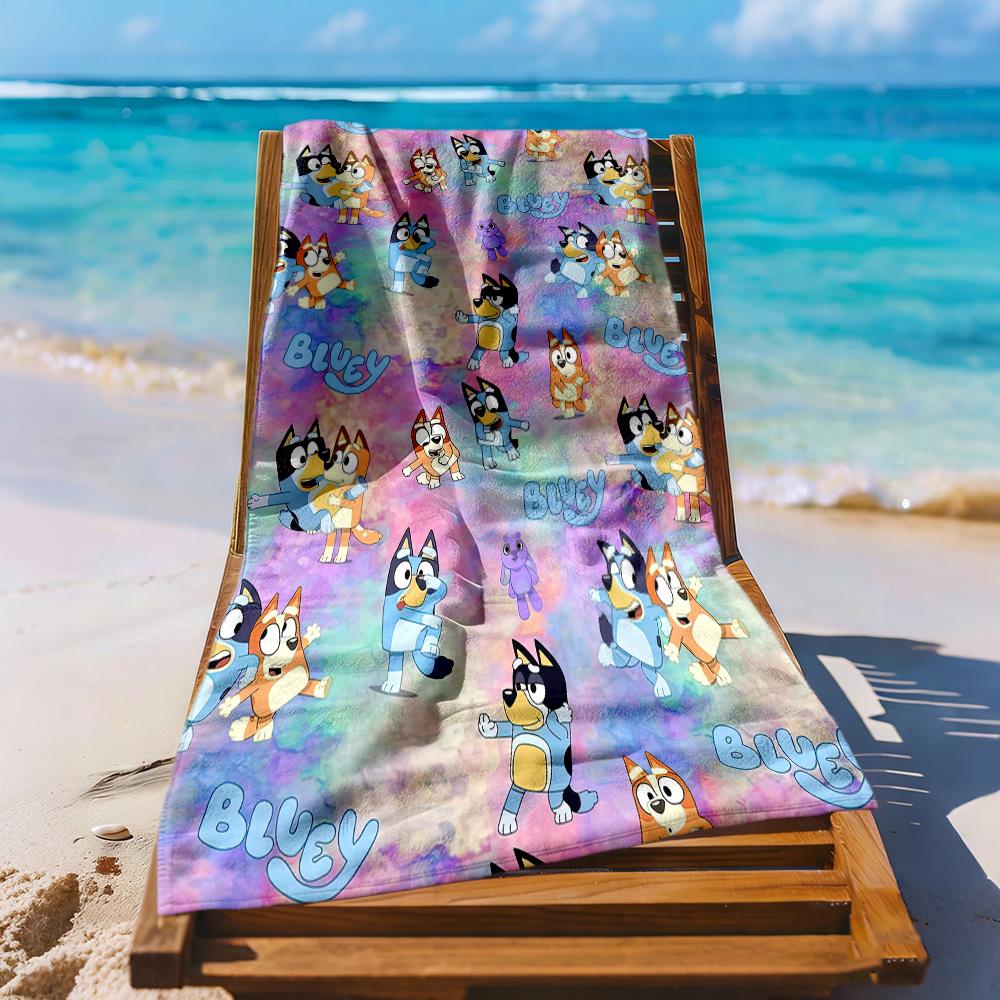 Bruy5 Beach Towel Quick-Dry Soft Microfiber Comfortable Lightweight
