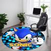 1 шт. Круглый ковер Sonic Adventure для офиса, под офисные стулья, спальни, гостиной, домашний декор a0926001