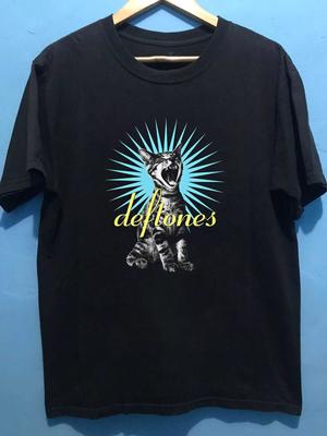 НОВАЯ футболка Deftones Adrenaline Топы Футболка Подарок Для фаната Черная Все размеры Унисекс