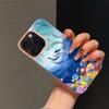 Чехол для телефона с узором ряби от подводного дайвинга Для iPhone 17 16 Pro Max 15 14 13 11 12 17 PROMAX Plus Силиконовый Чехол Модный Чехол