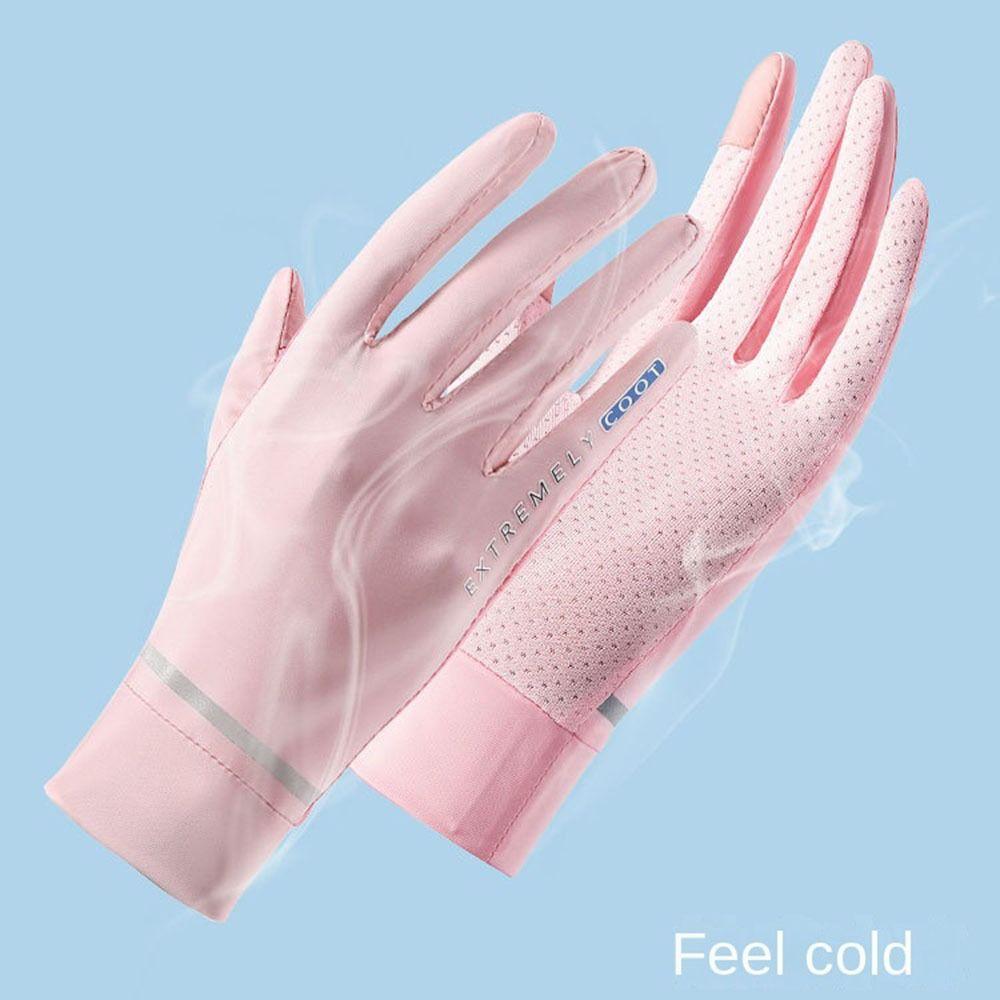 Sexy Cycling Equipment Outdoor Touch Screen Mitten Driving Sun Protection Gloves Sunscreen Gloves