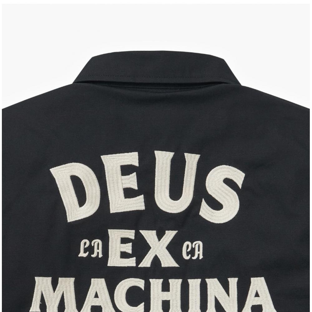 DeuS Ex Machina Biarritz AddreSS Куртка-коуч мужская Dmf236996 Blk