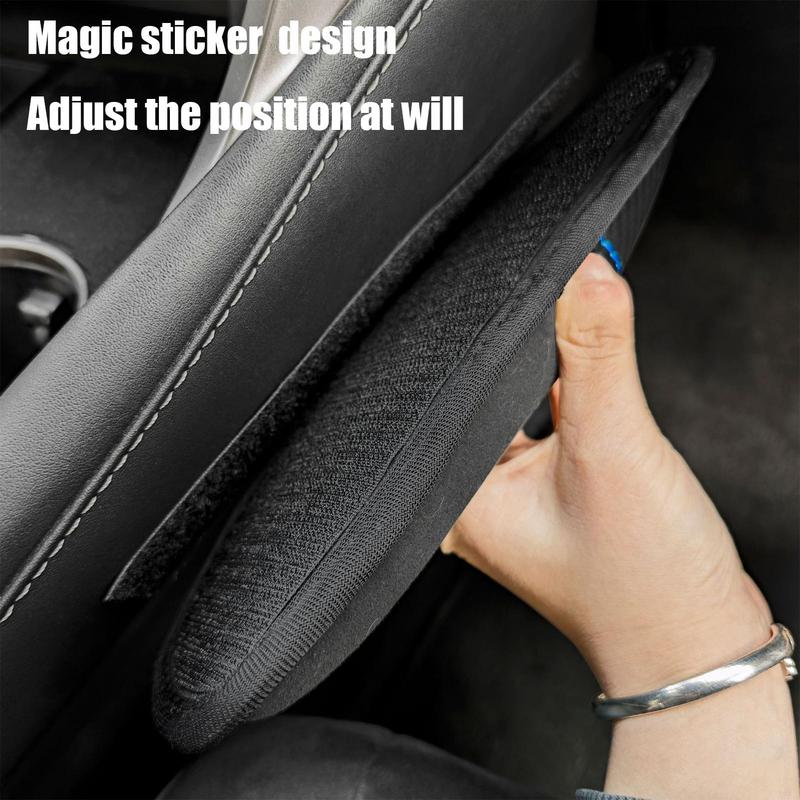 Car Leg Cushion Knee Pad Car Console Knee Pad Comfort Soft Memory Foam Interior Accessories for Rest Driver Passenger Elbow