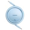 Кабель USB Baseus Free2Pull USB-C для iPhone 20W 1M (Синий)