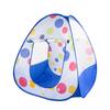 Детская разноцветная складная палатка-домик с бассейном с шариками