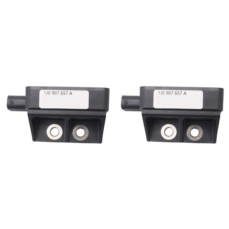 Reliable-2X 1J0907657A Car Yaw Rate Sensor ESP Sensor For VW Skoda Seat 1J2907637A