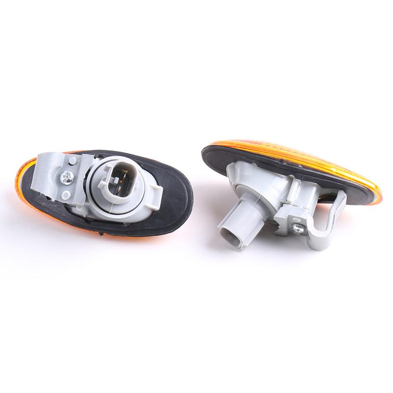 Benekar 2x Side Fender Lamp Light Repeater for Mitsubishi PAJERO MONTERO Space Wagon Eclipse