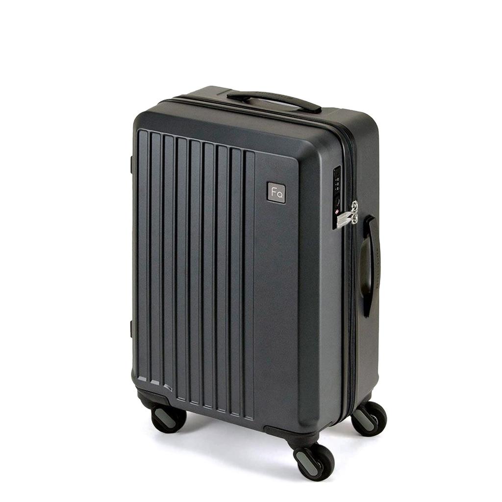 LIEVE 4 Wheel Carry Case Suitcase Lightweight Quiet Patent Domestic Flight 33L [Frequenter] Carry-on 2.7kg 1-250 (D.Gray)