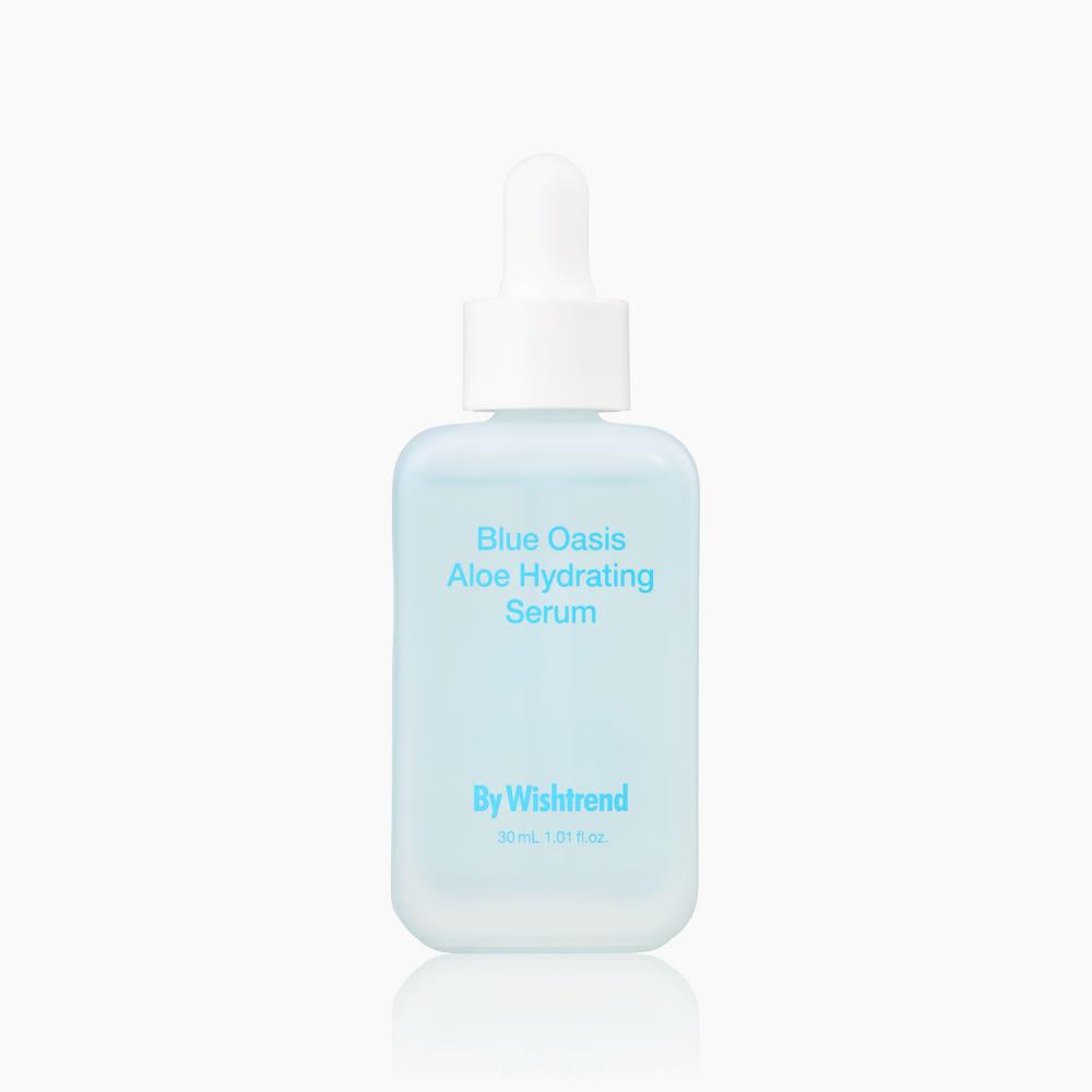 By Wishtrend Blue Oasis Увлажняющая сыворотка с алоэ Глубокое увлажнение Успокаивающий уход 30 мл