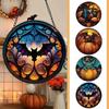 Garland Sign Hanging Acrylic Pendant Halloween Acrylic Decoration