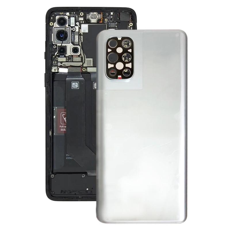Задняя крышка аккумулятора с крышкой объектива камеры для OnePlus 8T 5G