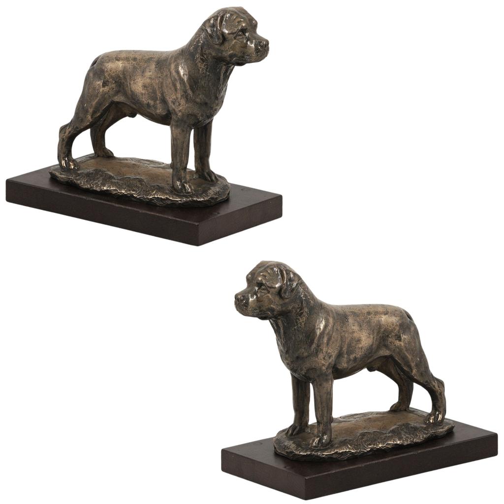 Rottweiler I - Statuetka Psa, Figurka Do Biura, Trofeum Na Wystawę Psów Marki Art-Dog
