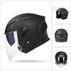 Motorcycle Helmet Electric Car Motorcycle Helmet Adult Men and Women Half Helmet Double Lens Helmet