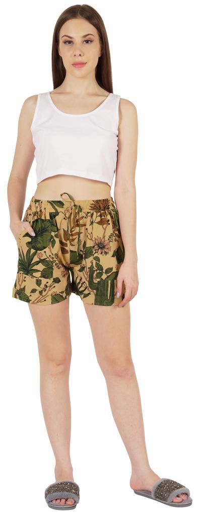 Inkmeso Женские шорты для отдыха, повседневные, с эластичной резинкой на талии, повседневные / праздничные шорты