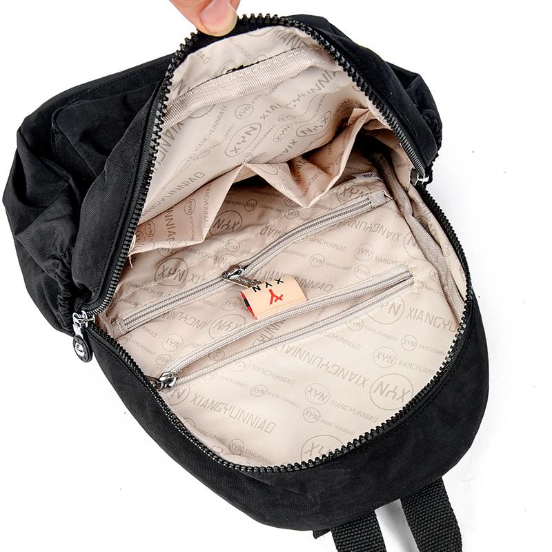 Женский рюкзак, легкий, водоотталкивающий, дорожный, нейлоновая сумка