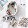 50 * 50cm Spring And Autumn Silk Scarves Versatile Decoration Professional Small Square Scarves Neck Protection Binding Bag