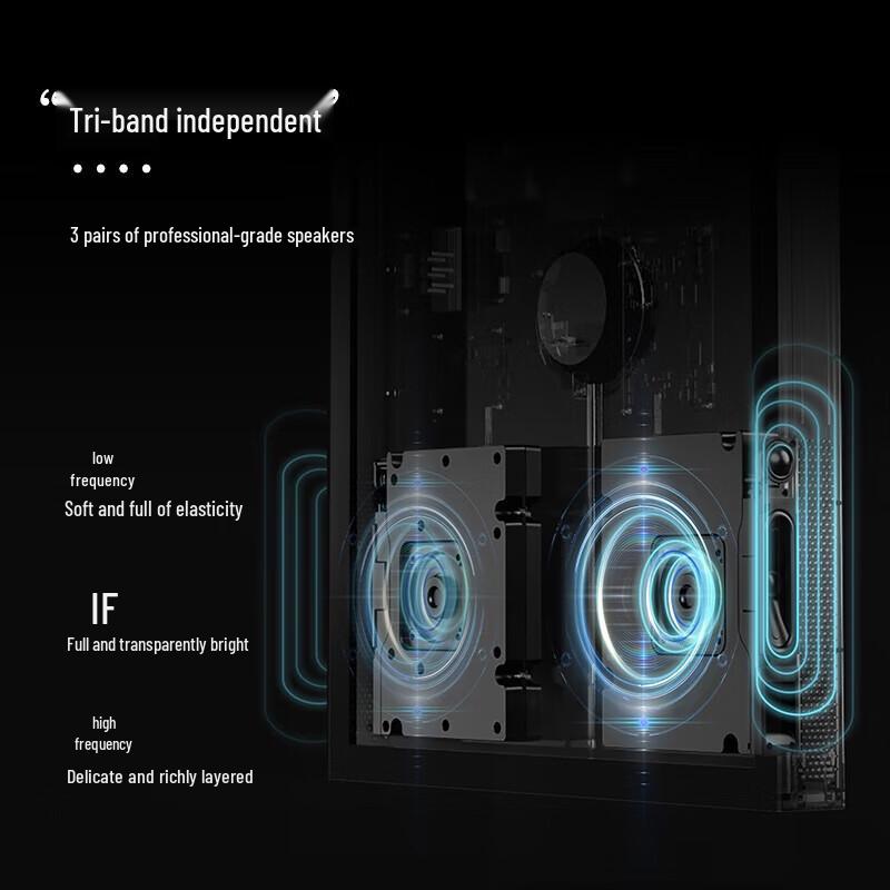 MORRORART T2 Wall-Mountable Lyric Display Art Speaker CN plug (adapter included) (CN version)