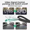 GreenYi 1080P HD 170° Car Rear View Camera For Night Vision Reverse AHD 4 Pin Vehicle Chrome Parking Camera